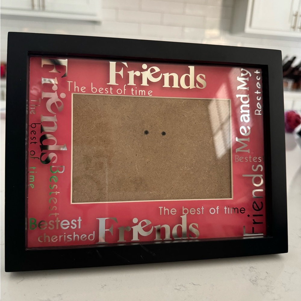 Pink “Best Friends” 5x7 frame